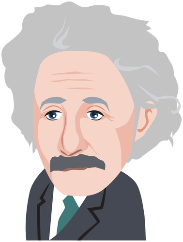 378x500 Albert Einstein Cartoon Image Public Domain Vectors