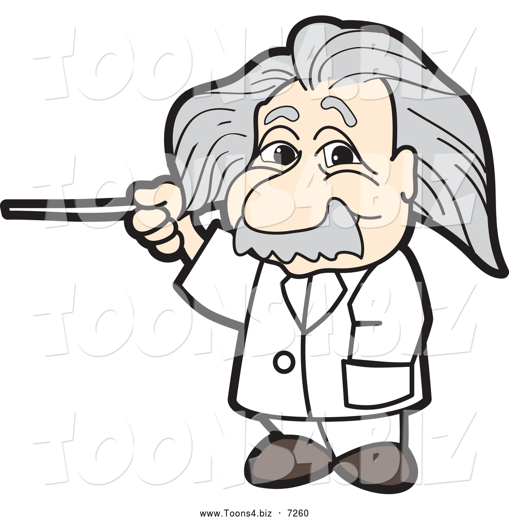 1024x1044 Vector Illustration Of An Albert Einstein Scientist Using A