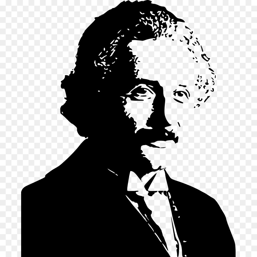 900x900 Albert Einstein Silhouette Scalable Vector Graphics Clip Art