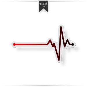 300x300 Photostock Vector Ecg Of Normal Sinus Rhythm Infographic Diagram