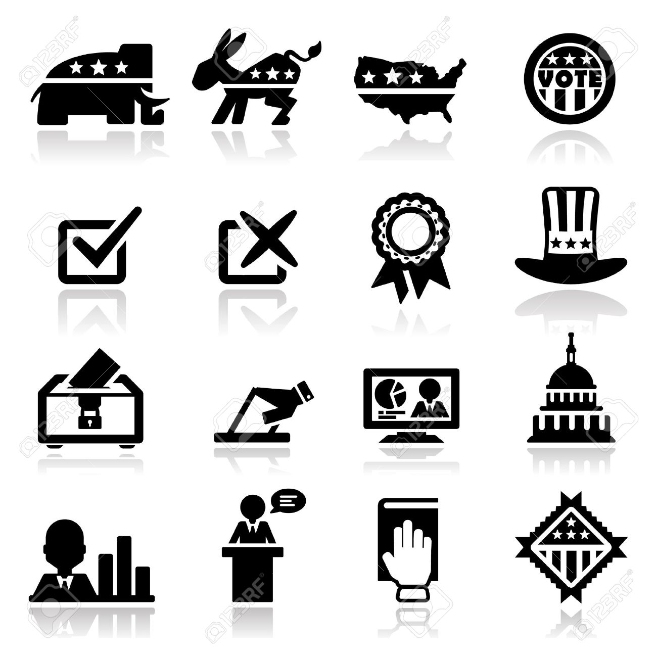 1300x1300 Election And Politics Icons Free Icons