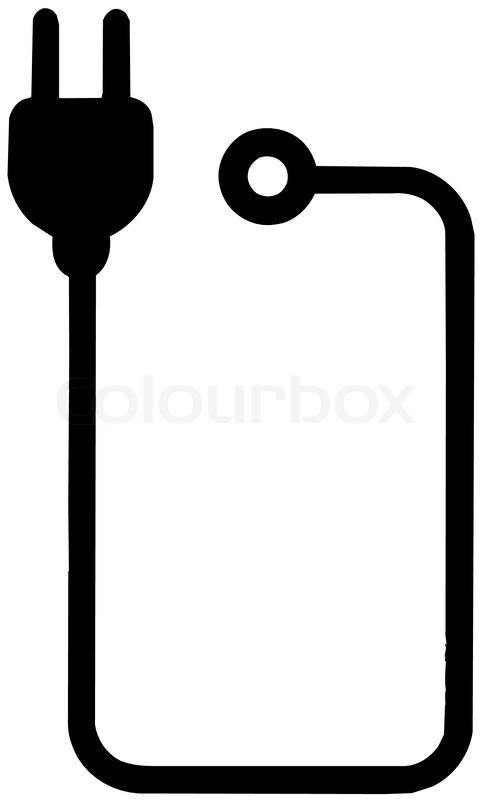 482x800 Wire Clipart Plug