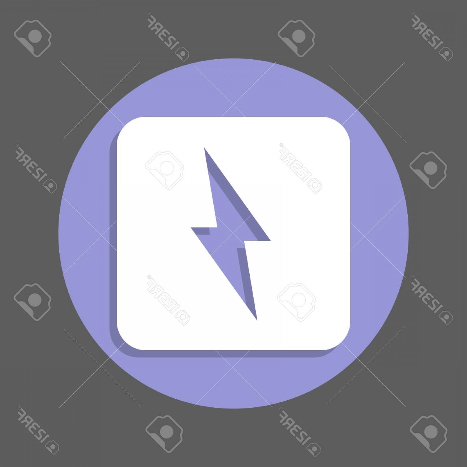 1560x1560 Lightning Bolt Vector Round Geekchicpro