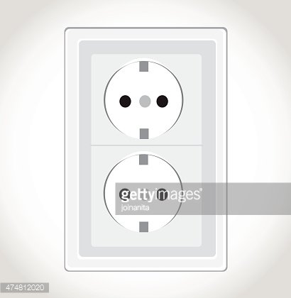 410x420 Electrical Outlet Vector Premium Clipart
