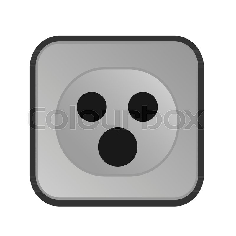 800x800 Electrical Outlet Icon Stock Vector Colourbox