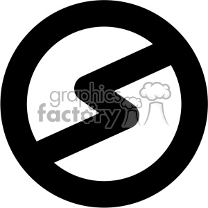 300x300 Royalty Free No Electricity Vector Icon 403196 Icon