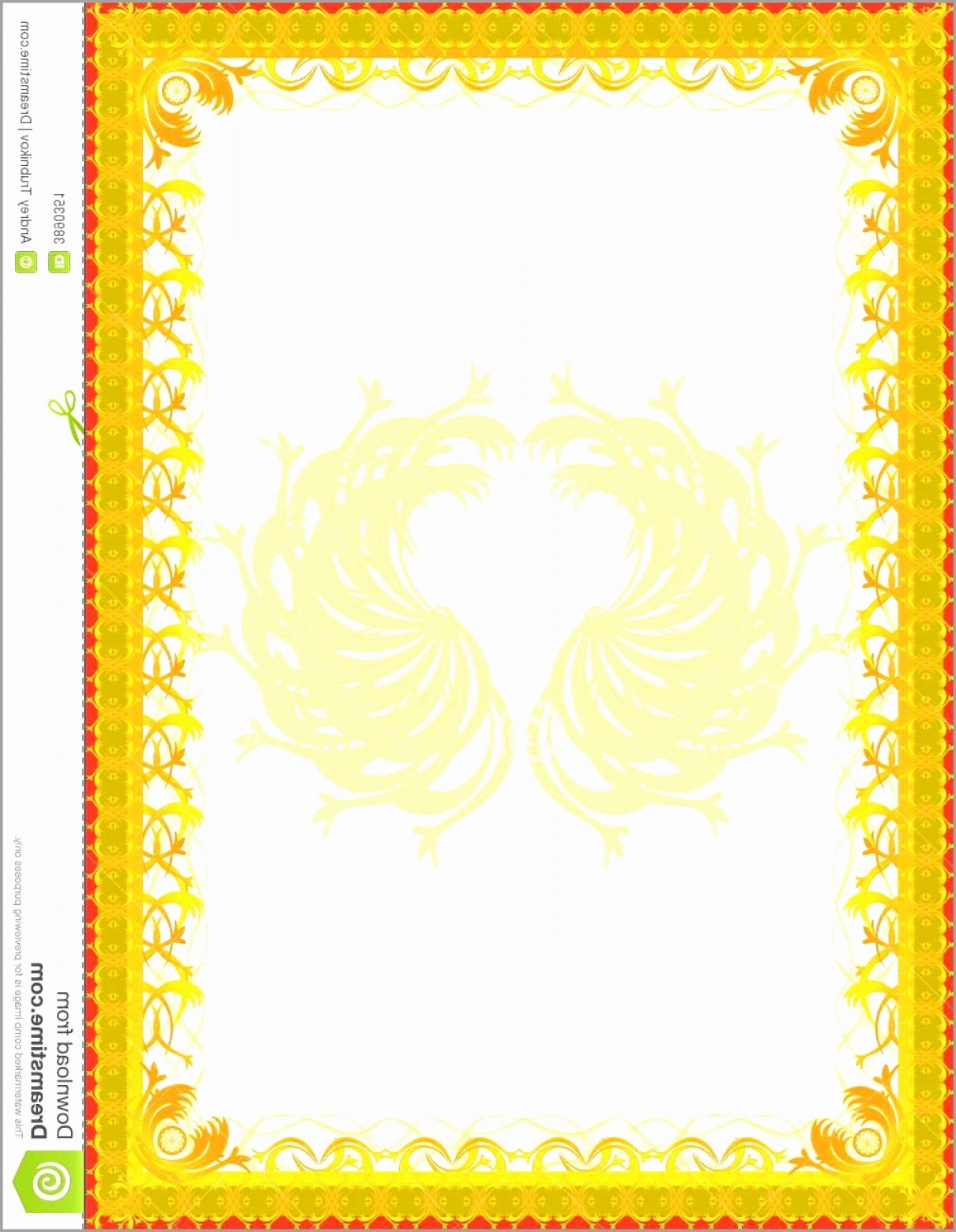 1210x1560 Simple Frame Border Design. Elegant Simple Border Vector Design