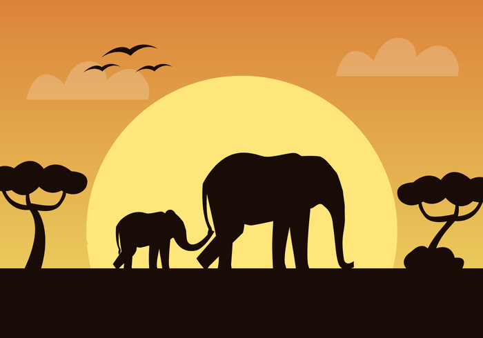 700x490 Elephant Free Vector Art