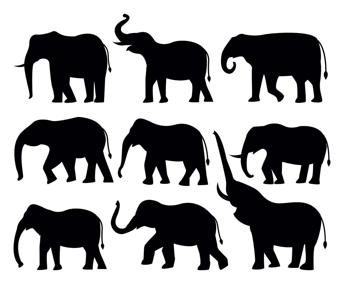 1136x936 Free Elephant Silhouttes Vector Vector Art Amp Graphics