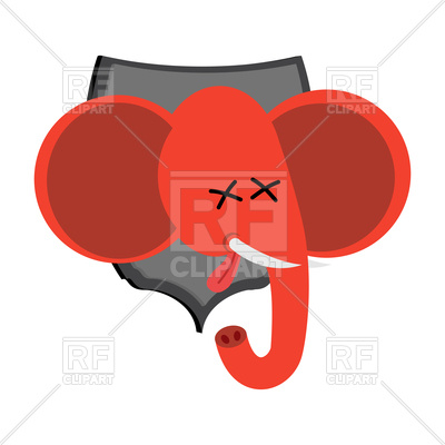 400x400 Red Elephant Hunter Trophy