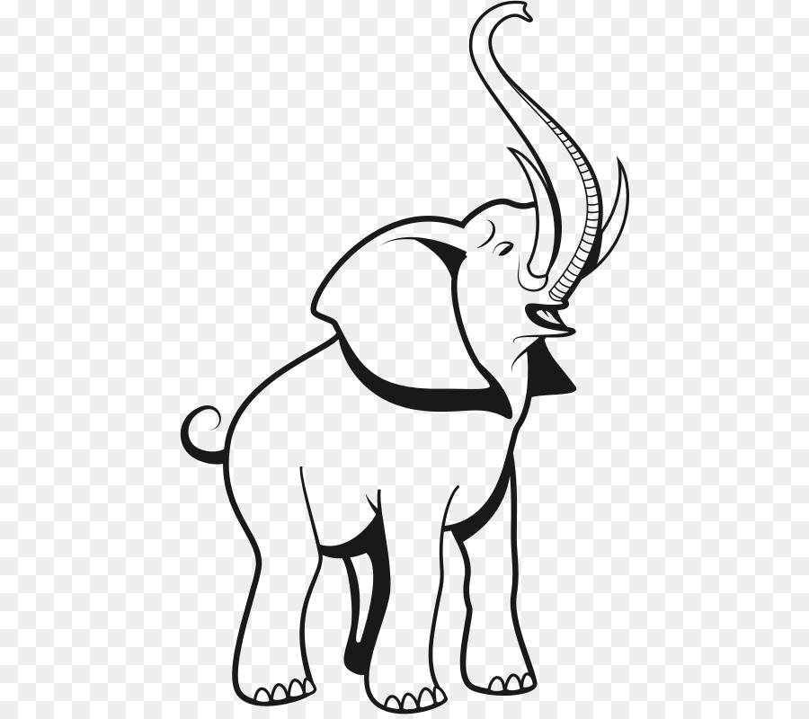 900x800 Elephant Drawing Clip Art