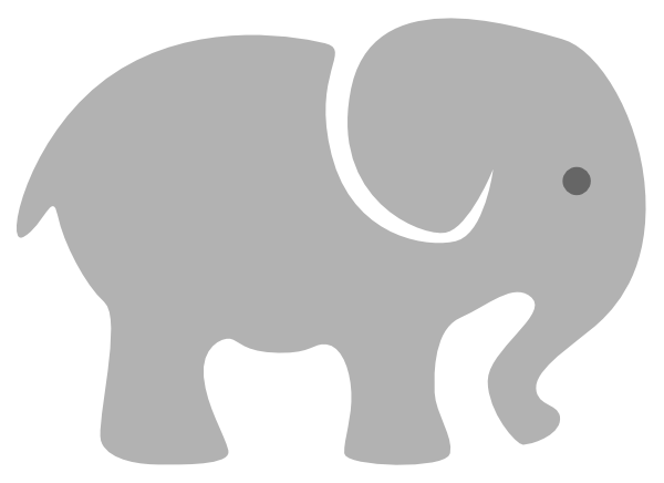 Elephant Vector Art