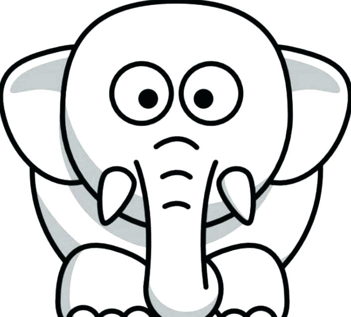 705x636 Cute Elephant Clip Art Shocking Ideas Cute Elephant Vector Grey