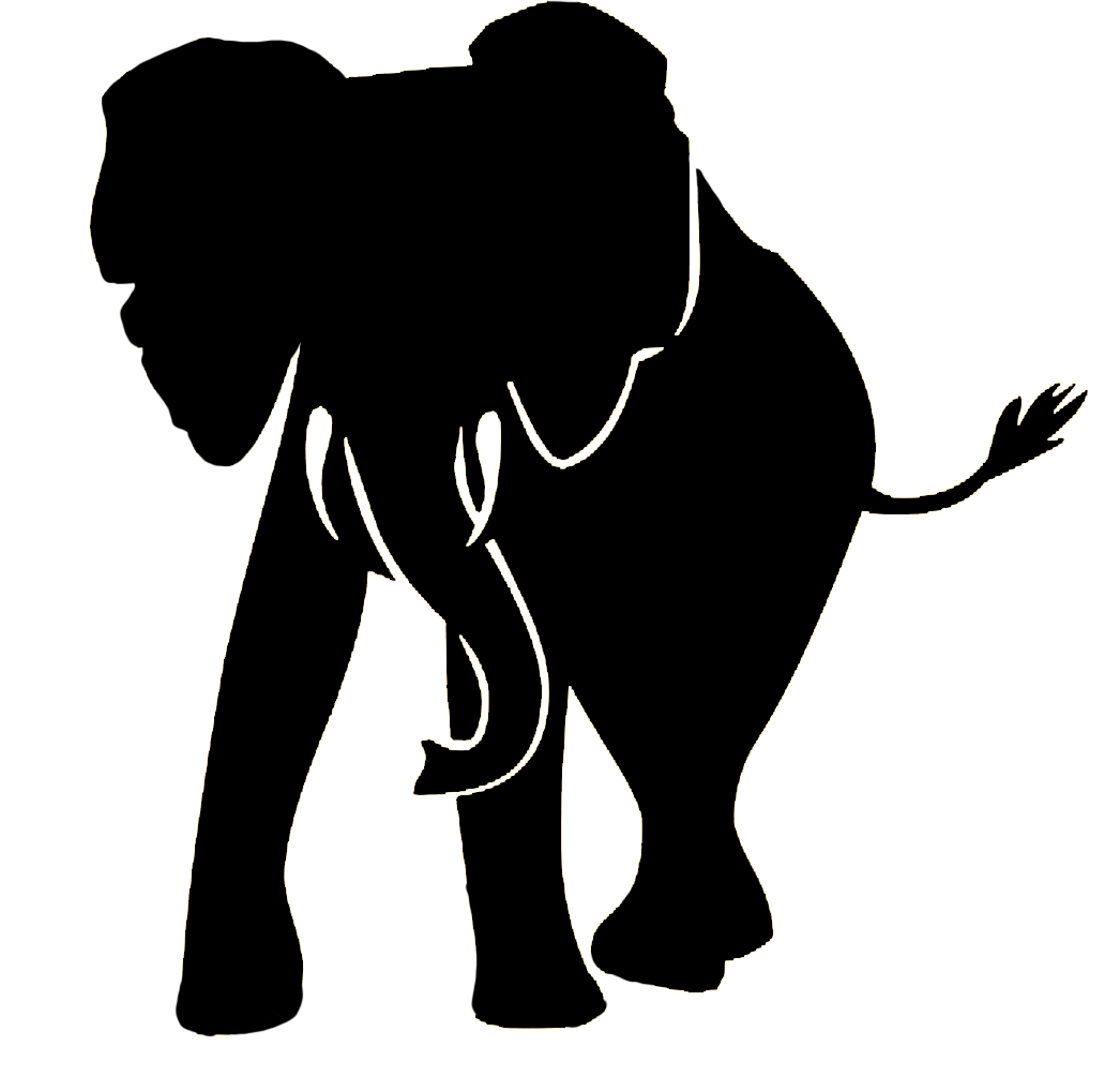 1046x1004 Vector Elephant