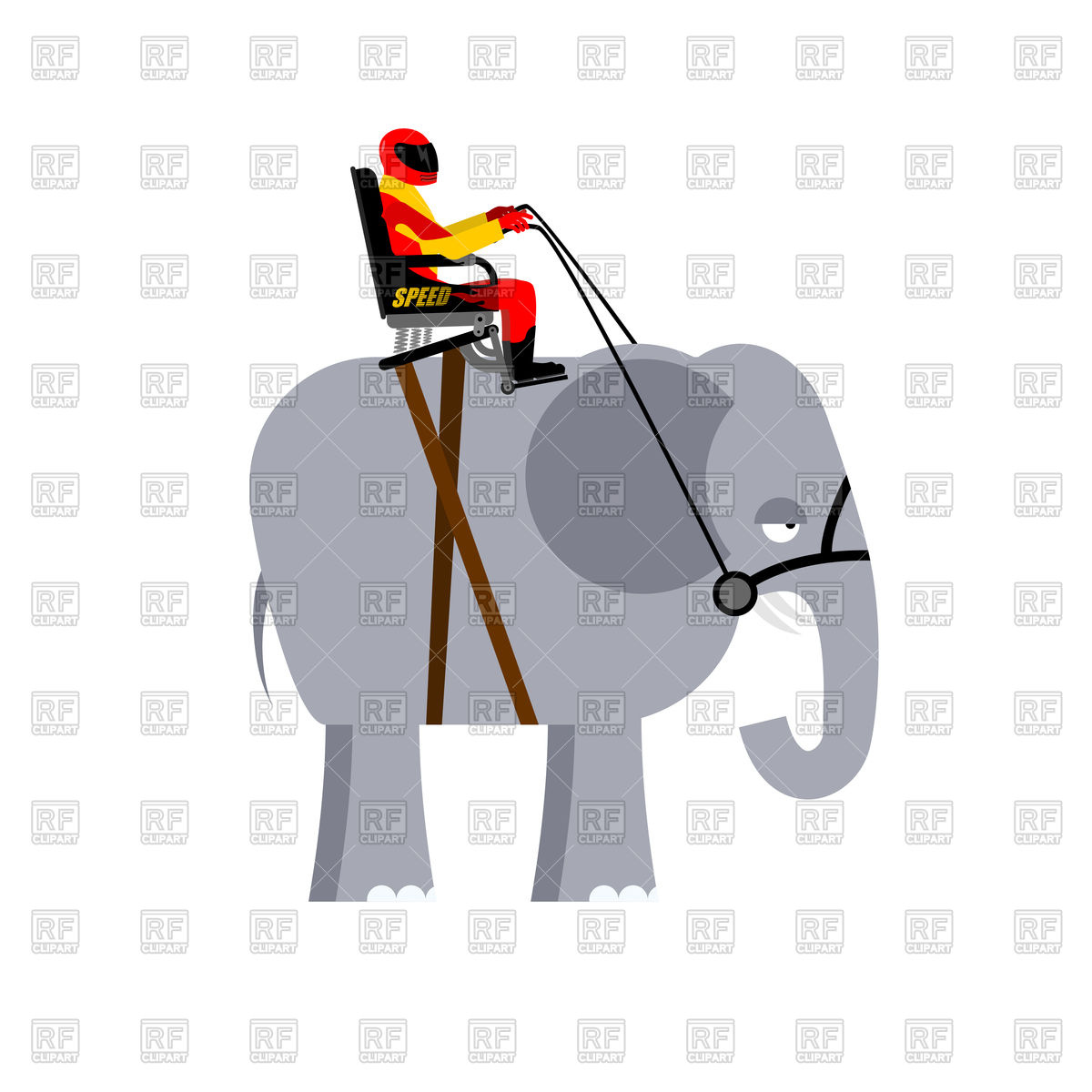 1200x1200 Riding Elephant Vector Image Vector Artwork Of Plants And