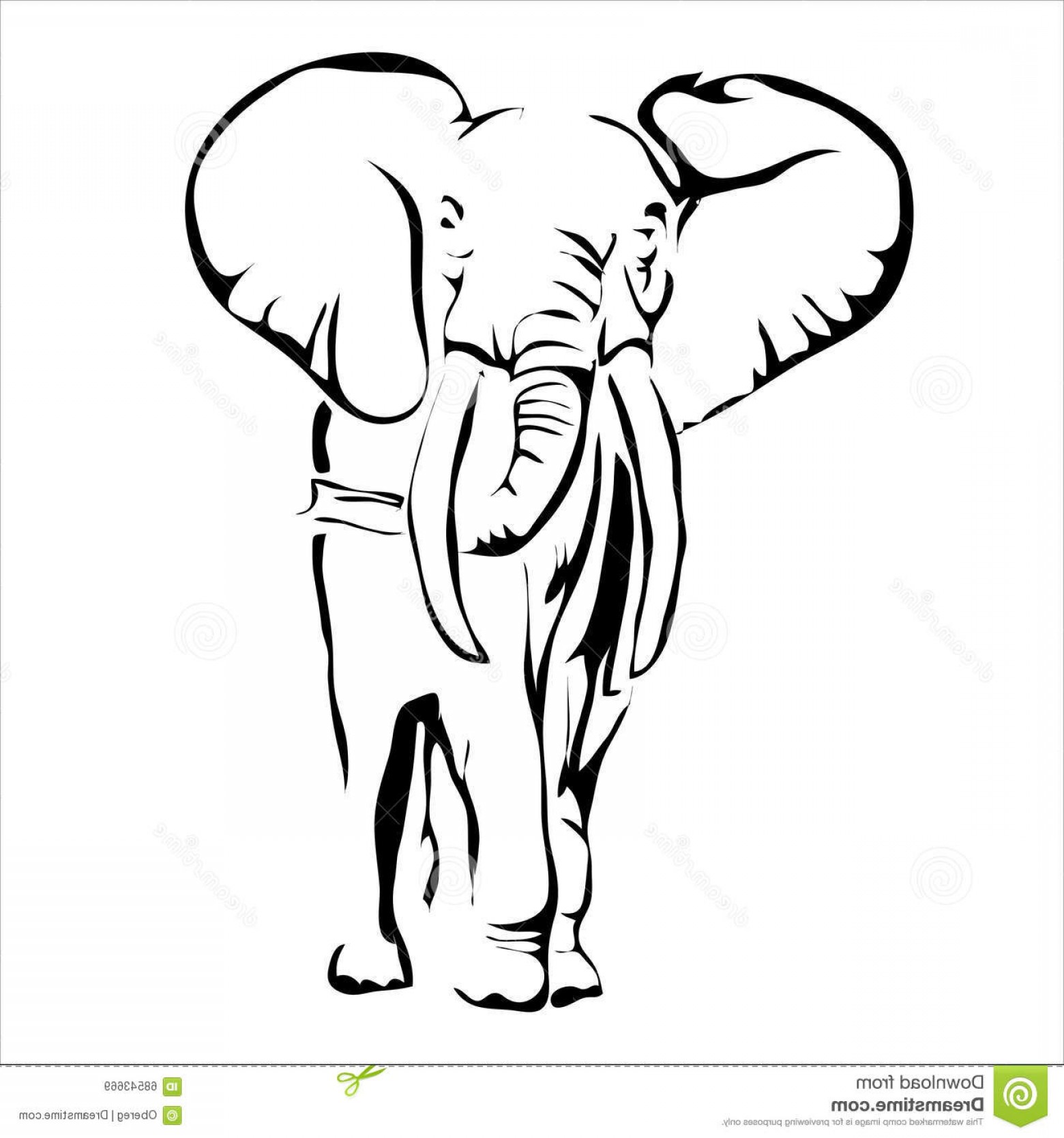 1560x1668 Elephants Cartoon Vector Outline Arenawp