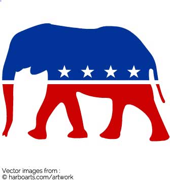 335x355 Download Republican Elephant