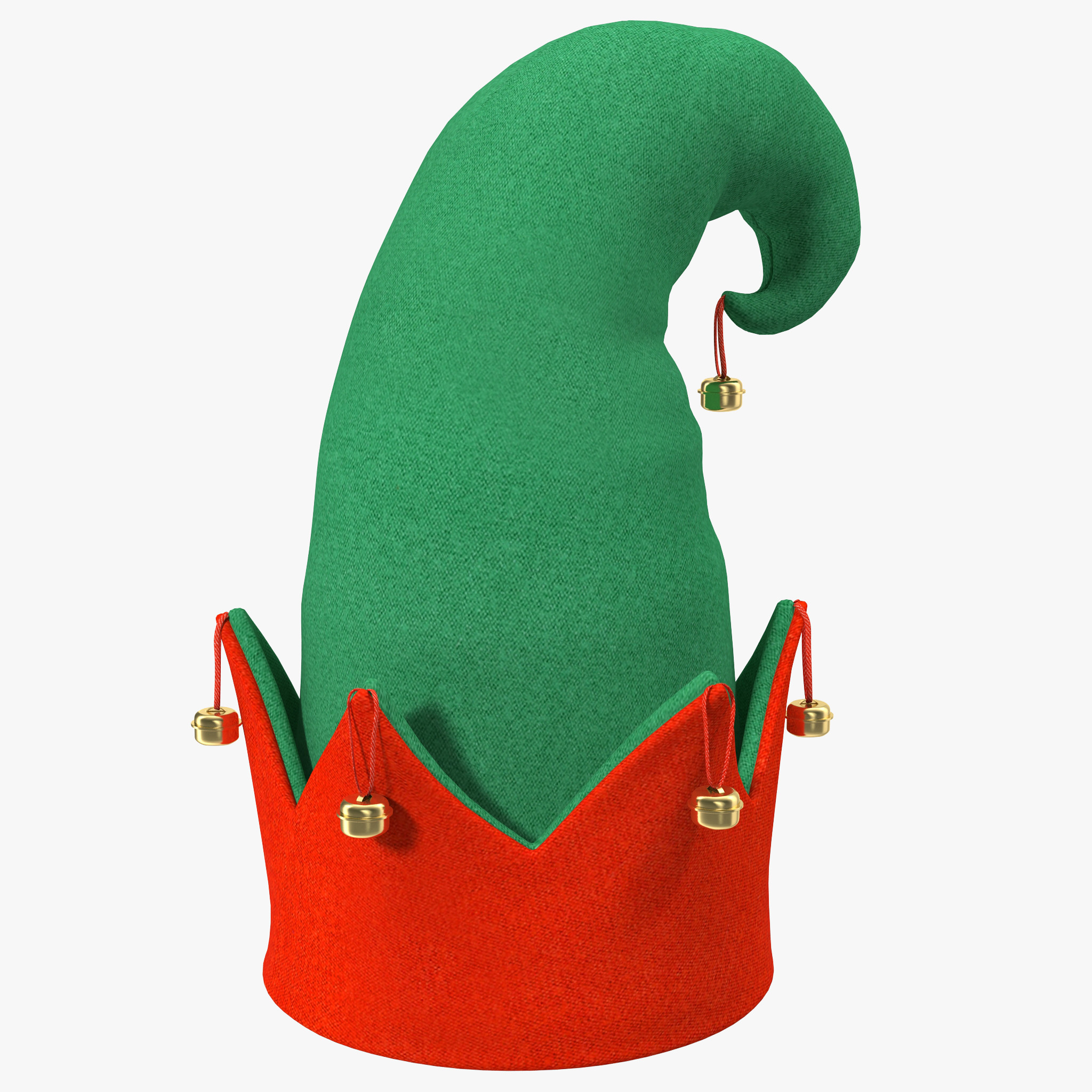 2048x2048 Elf Hat Transparent Clipart