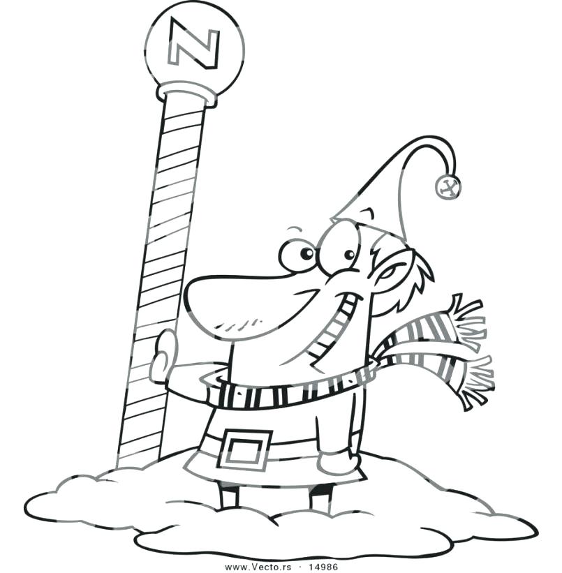 805x821 Elf Coloring