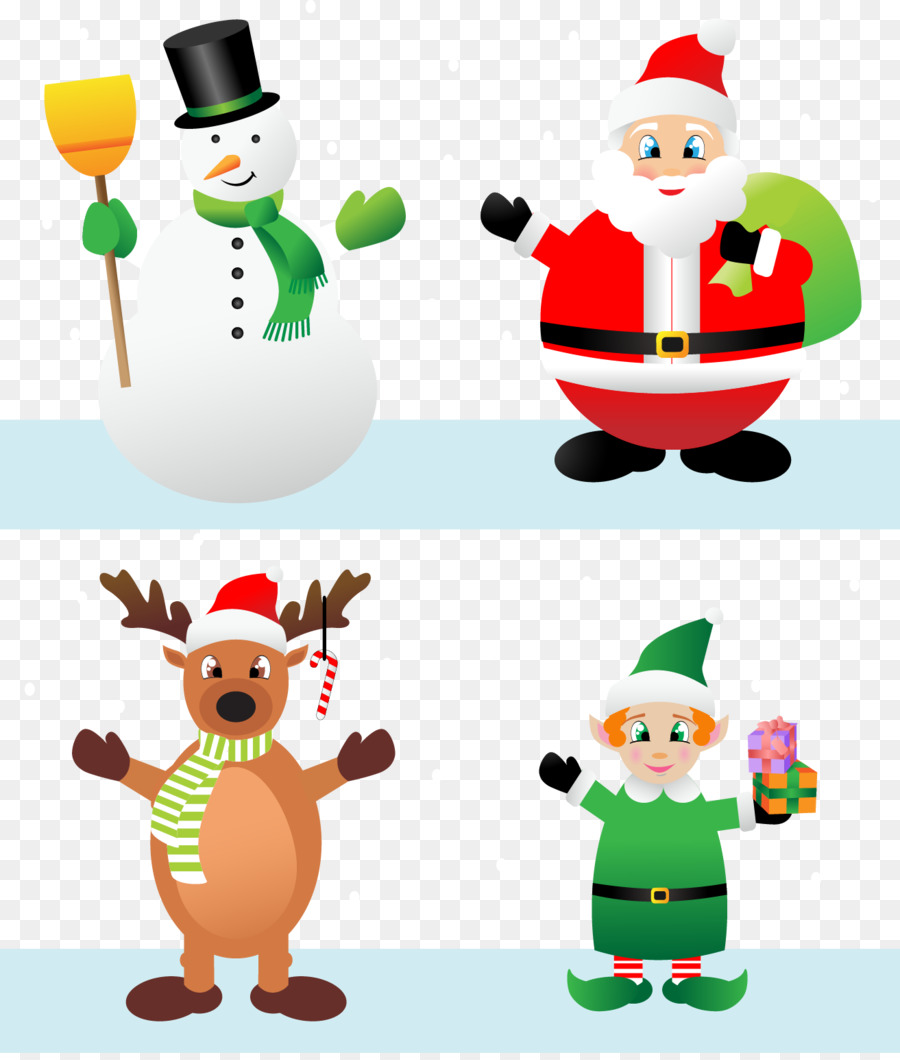 900x1060 Santa Claus Reindeer Christmas Elf