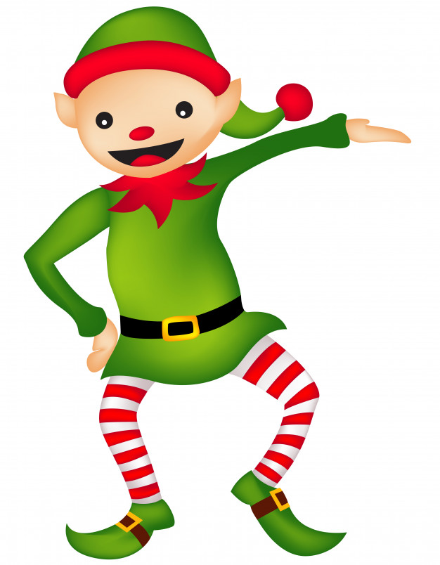 626x804 Christmas Elf Vector Premium Download