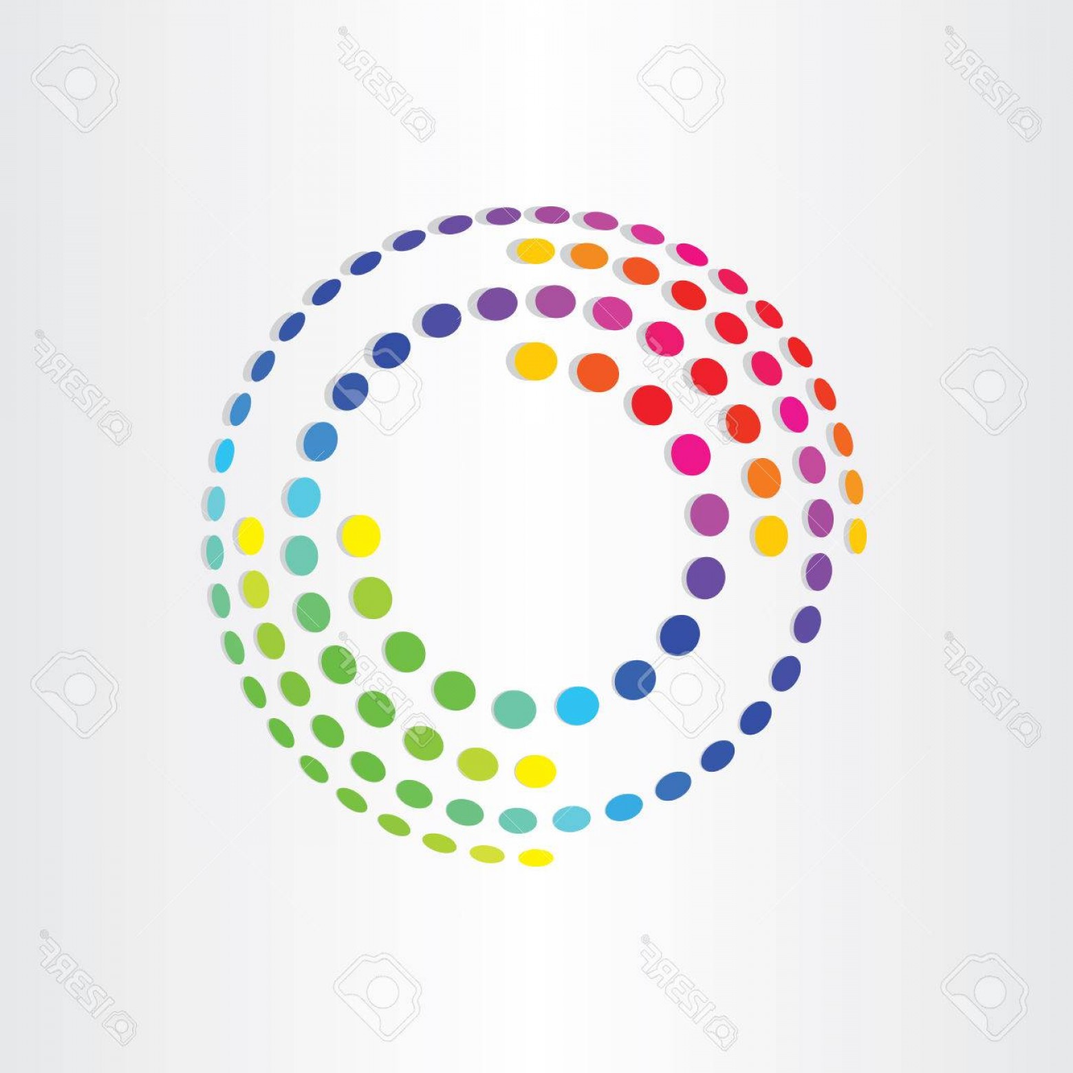 1560x1560 Photostock Vector Abstract Color Background With Circles And