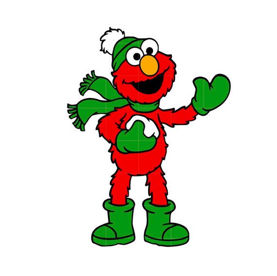 570x569 Svg Studio Christmas Elmo Vector Instant By Permanentmoments Svg