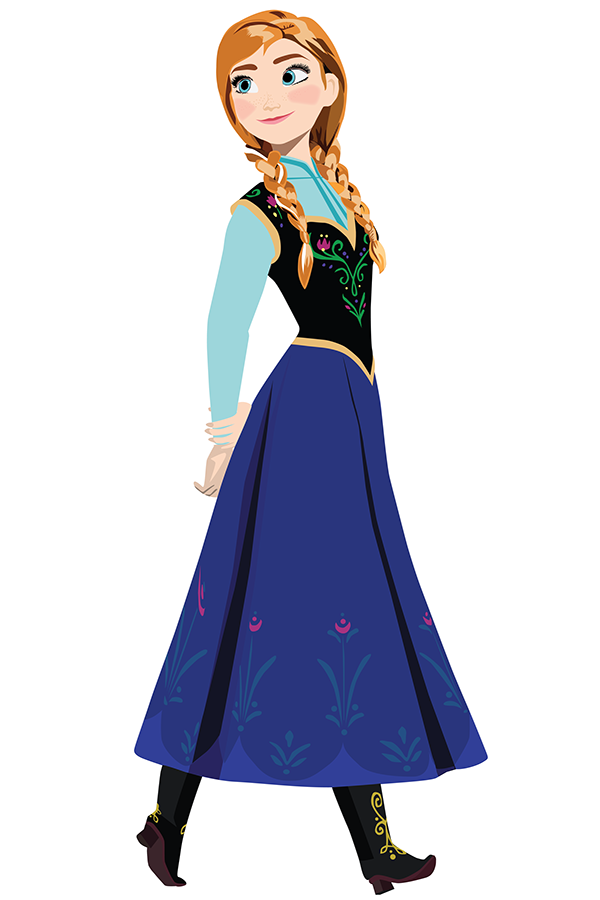 600x900 Frozen Elsa And Anna Vector Sketches On Behance Craft Ideas And