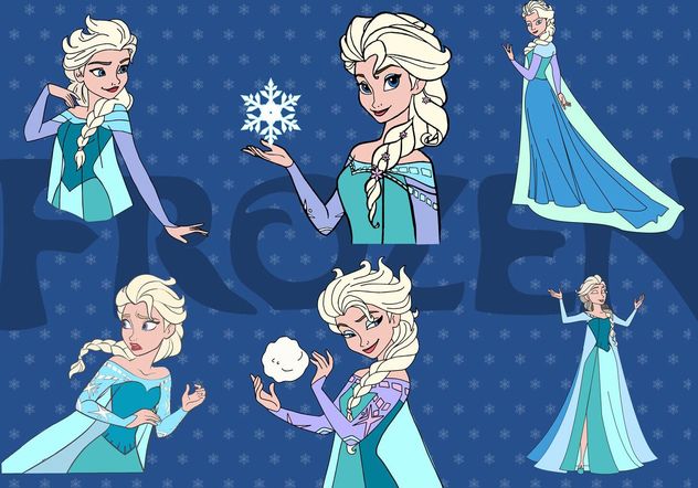 632x442 Elsa Frozen Vectors Free Vector Download 149987 Cannypic