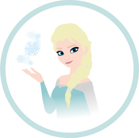 543x542 Elsa Vector Portrait By Liz Ashford On Dropr