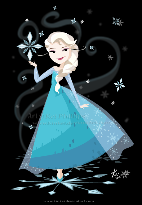458x658 Elsa Vector Love By Kinkei