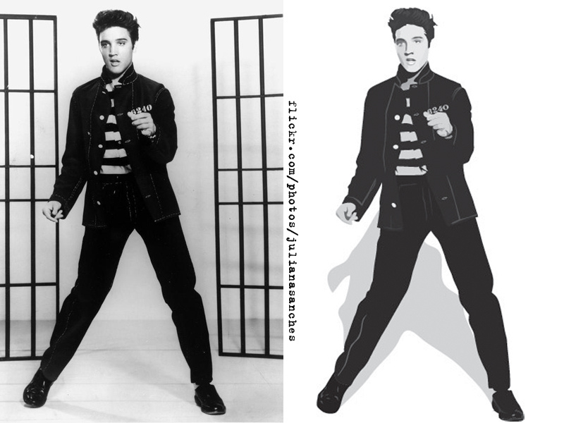 800x600 Elvis Presley Vector Aeee Consegui! Juliana Sanches