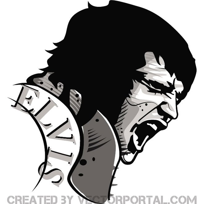 660x660 Free Elvis Presley Vector Image.eps Psd Files, Vectors Amp Graphics