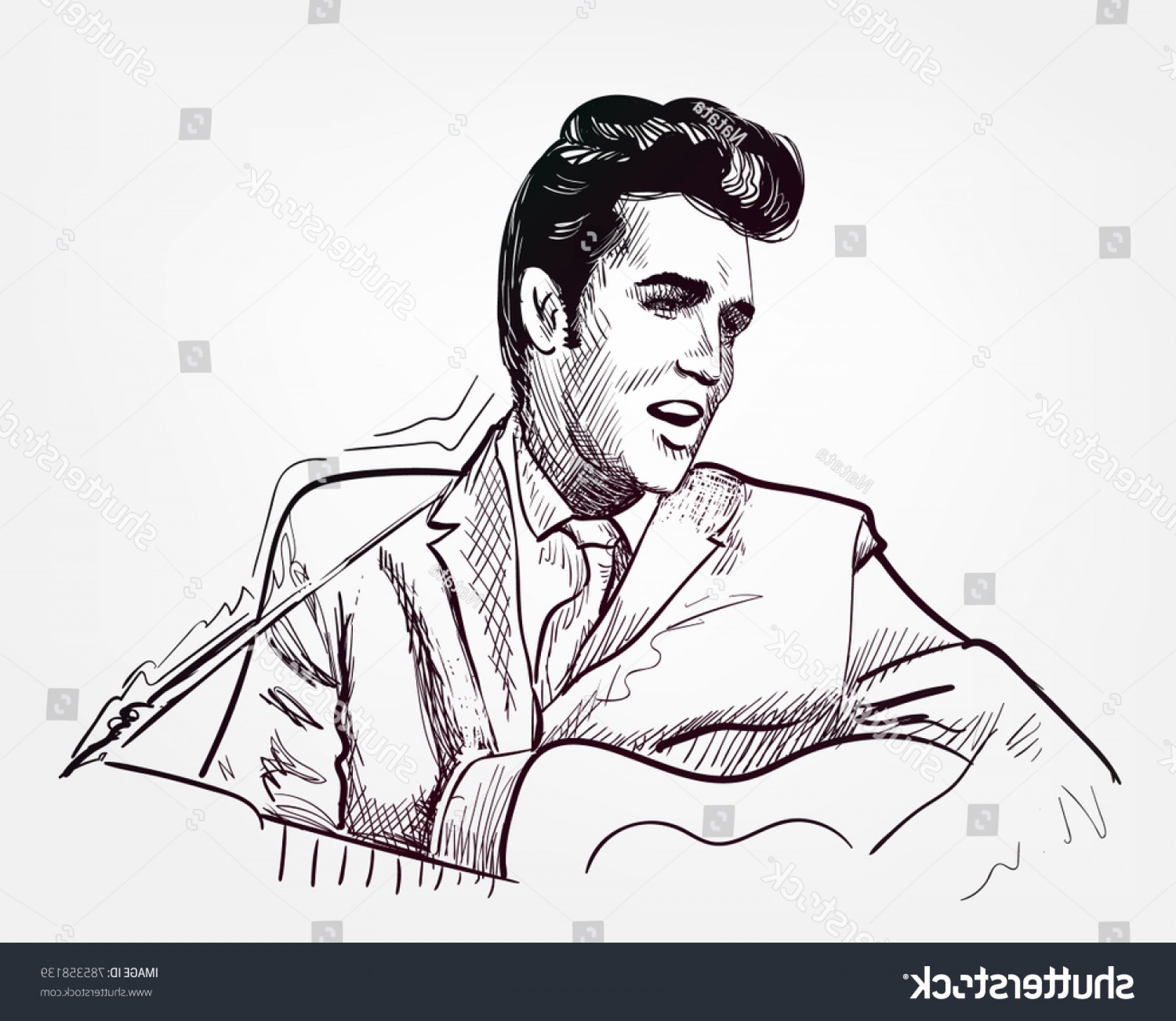 1800x1563 Elvis Presley Vector Arenawp