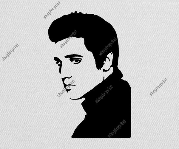 600x500 Elvis Vector Clipart Free