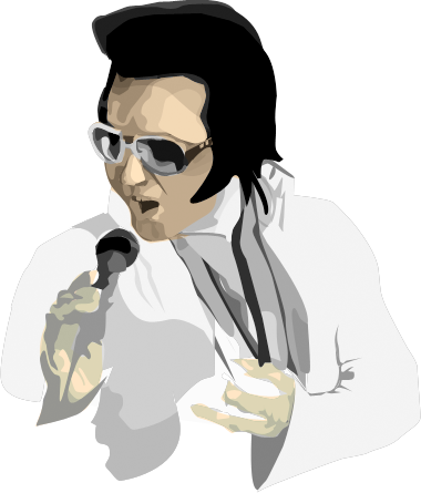 380x445 Elvis Vector ~ Frames ~ Illustrations ~ Hd Images ~ Photo Designs