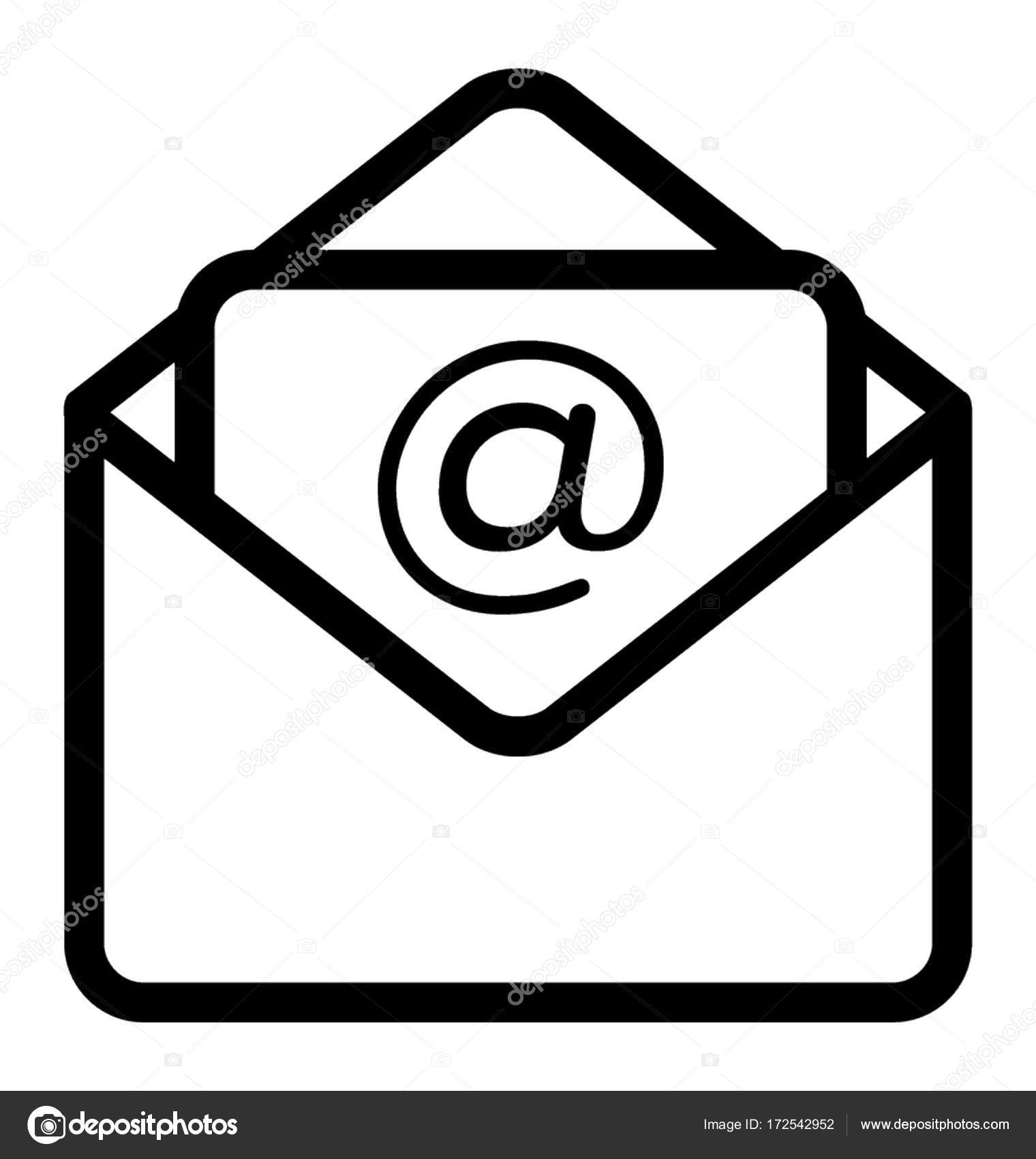 1520x1700 Email Icon Vector