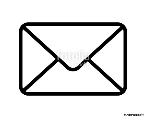 500x405 Mail Icon Set. Email Icon. Vector Illustration Stock Image And