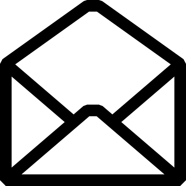 600x600 Mail Open Envelope Clip Art Free Vector In Office Drawing Svg