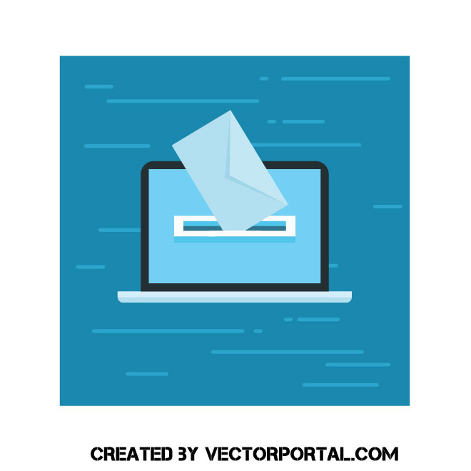 660x660 Sending Email Vector Clip Art