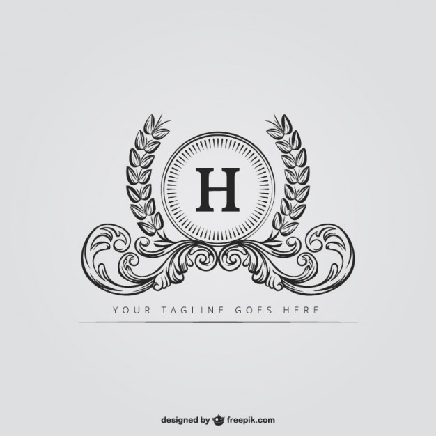 626x626 Ornamental Emblem Vector Free Download