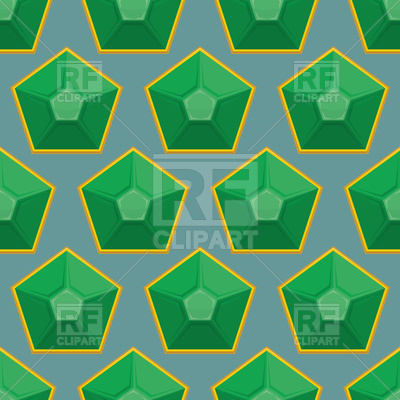 400x400 Emerald Seamless Pattern Vector Image Vector Artwork Of