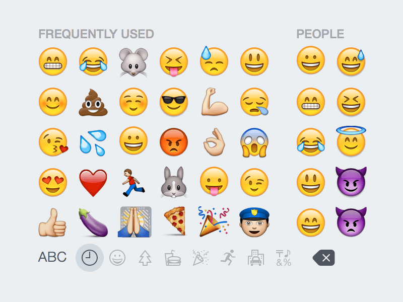 800x600 Ios 8 Emoji Keyboard Sketch Freebie