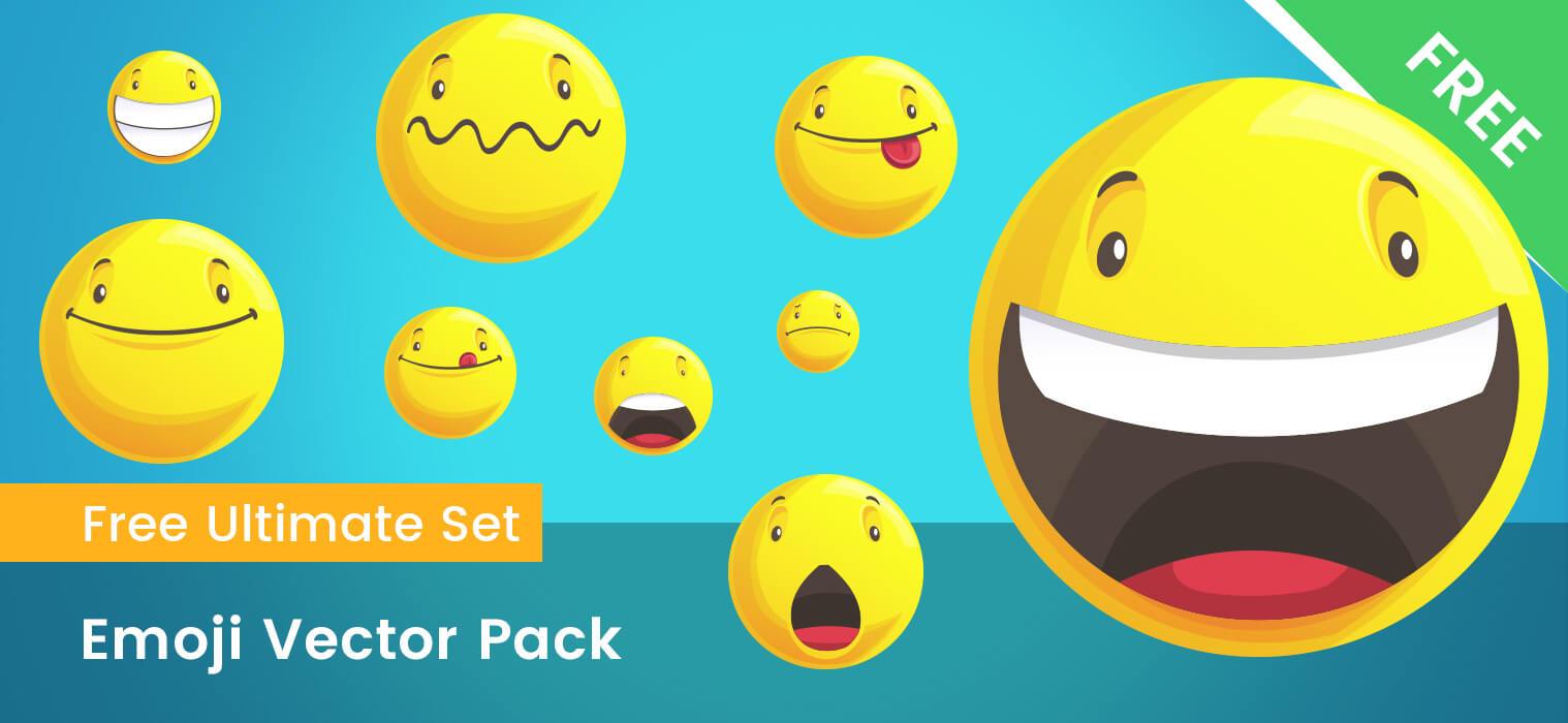 1518x700 Emoji Vector Pack