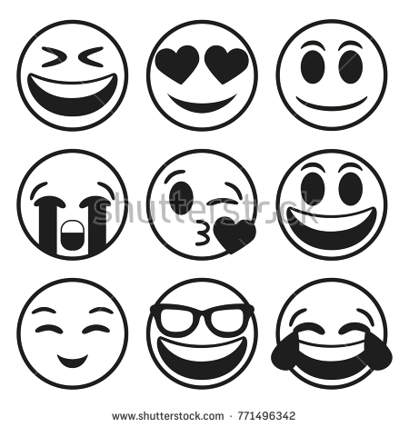 450x470 Emojicons Vector