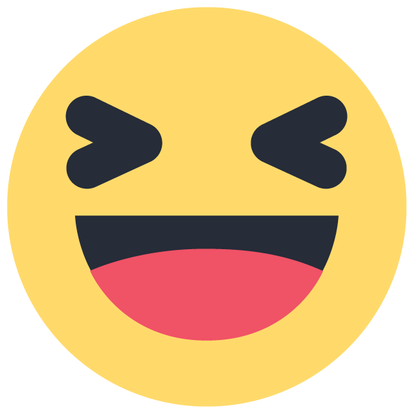 600x600 Facebook Haha Emoji Emoticon Vector Logo Free Download Vector
