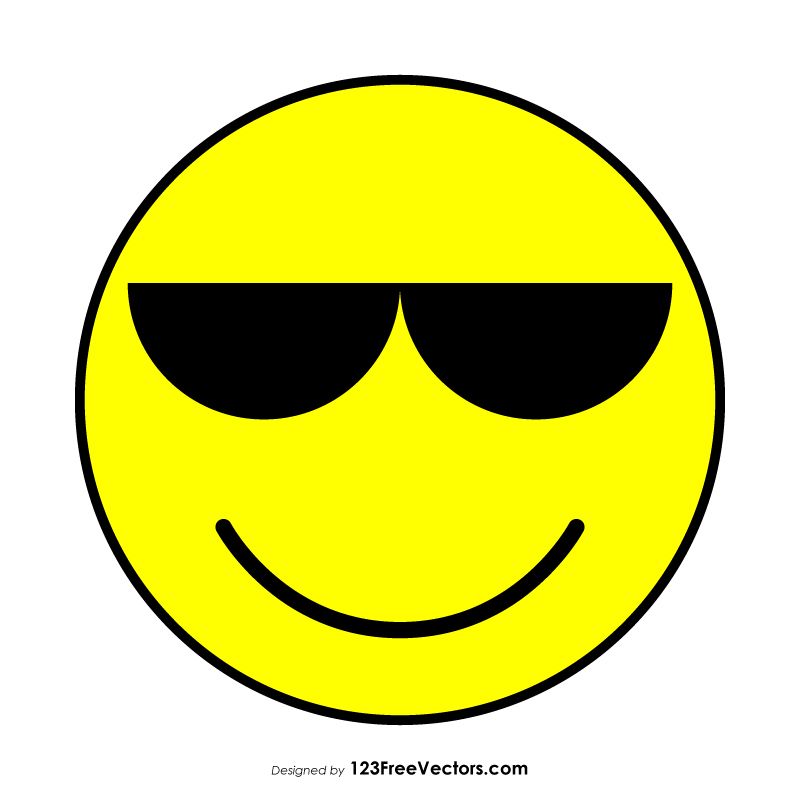 800x800 Cool Emoticons Vector Free Emoji Free Vector Files