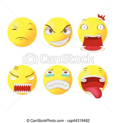450x470 Yellow Head Face Cartoon Emotion Vector.