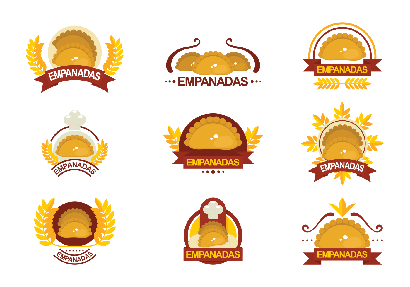 1400x980 Empanadas Free Vector Art