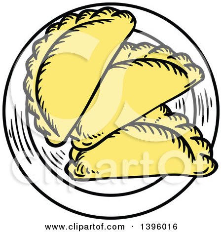 450x470 Clipart Empanada 2